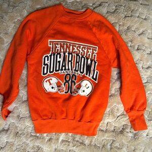 Tennessee 1986 Sugar Bowl Orange Sweater